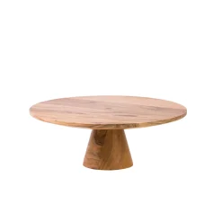 CASA Acacia Soporte Para Pastel Natural Cheap