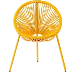CASA Acapulco Silla Para Ninos Amarillo Outlet