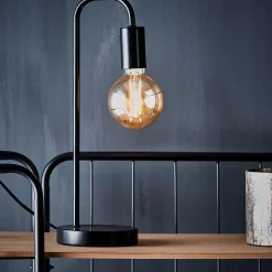 CASA Arche Lampara De Mesa Negro Shop