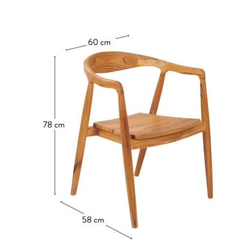 CASA August Silla Ancho Asiento: 46 Cm Flash Sale