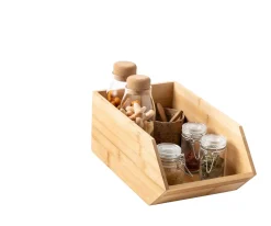 CASA Bamboo Organizador Apilable Natural Fashion