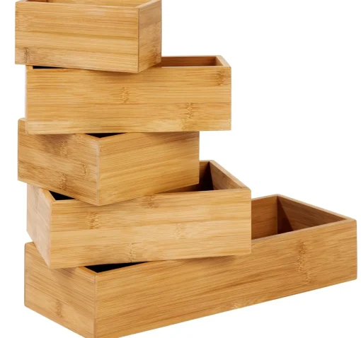 CASA Bamboo Organizador Para Cajon Natural Sale