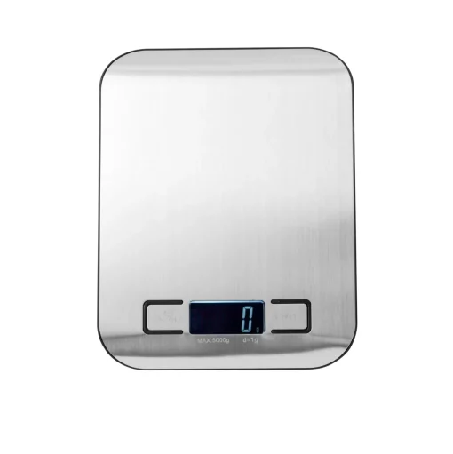 CASA Basic Balanza Cocina Digital Metal, Plateado Clearance