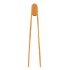 CASA Basic Bamboo Tenazas Para Barbacoa Natural Shop