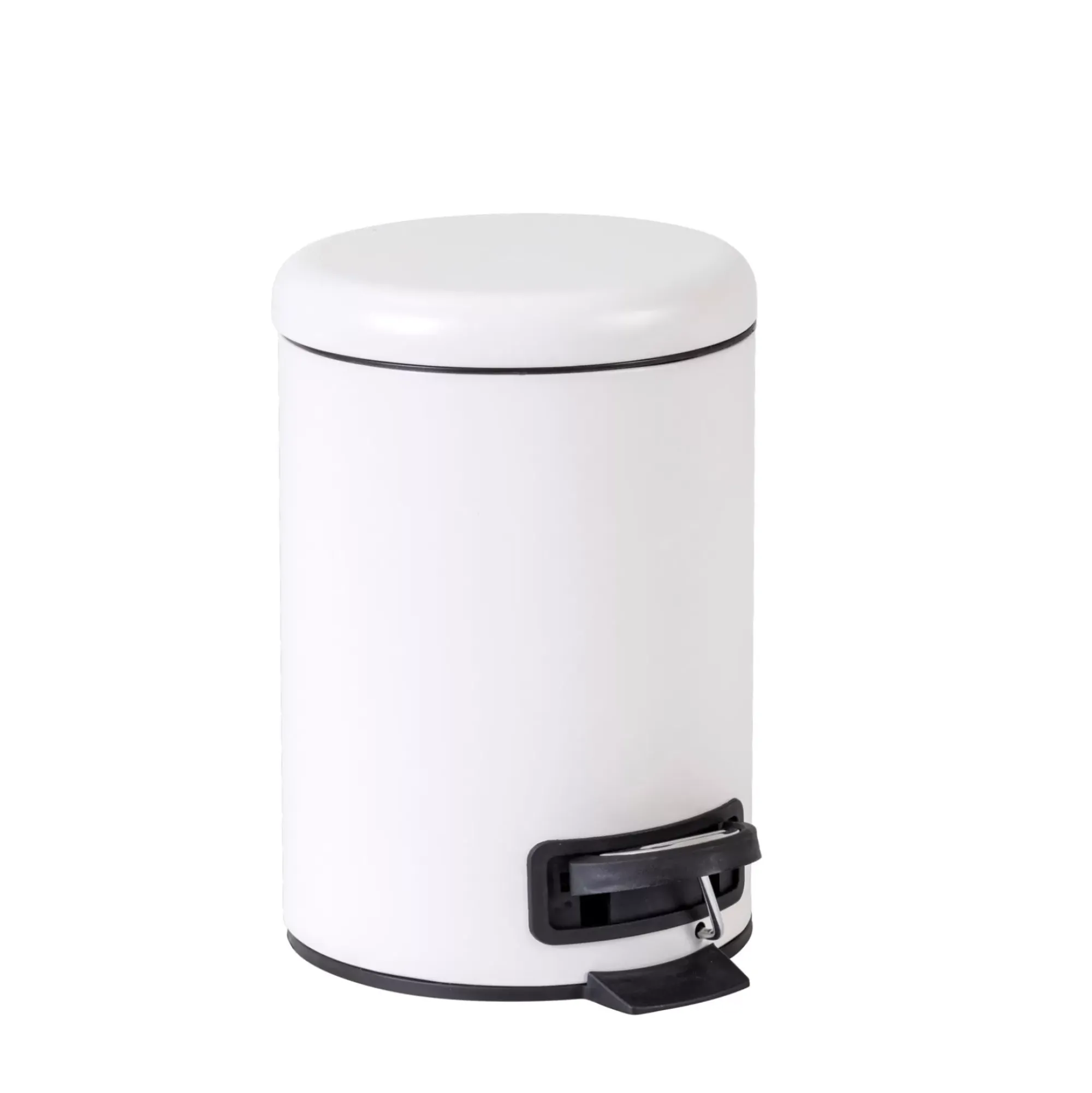 CASA Basic White Cubo Con Pedal Blanco Cheap