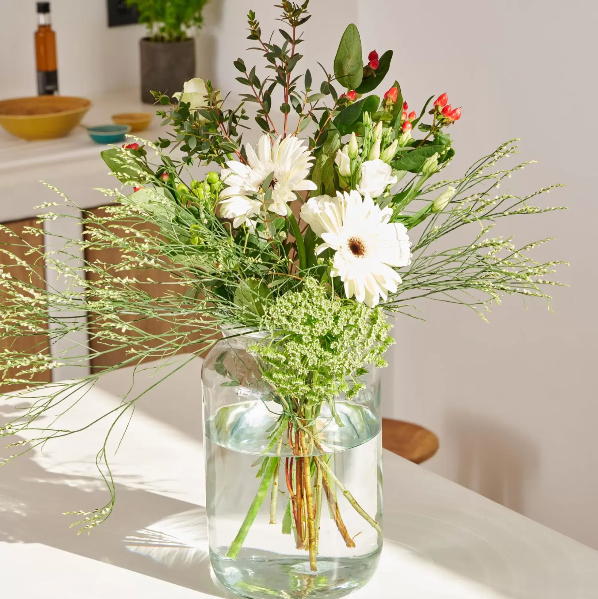 CASA Bloom Florero Transparente Store