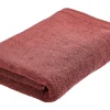 CASA B-Lux Toalla De Bano Rojo Clearance