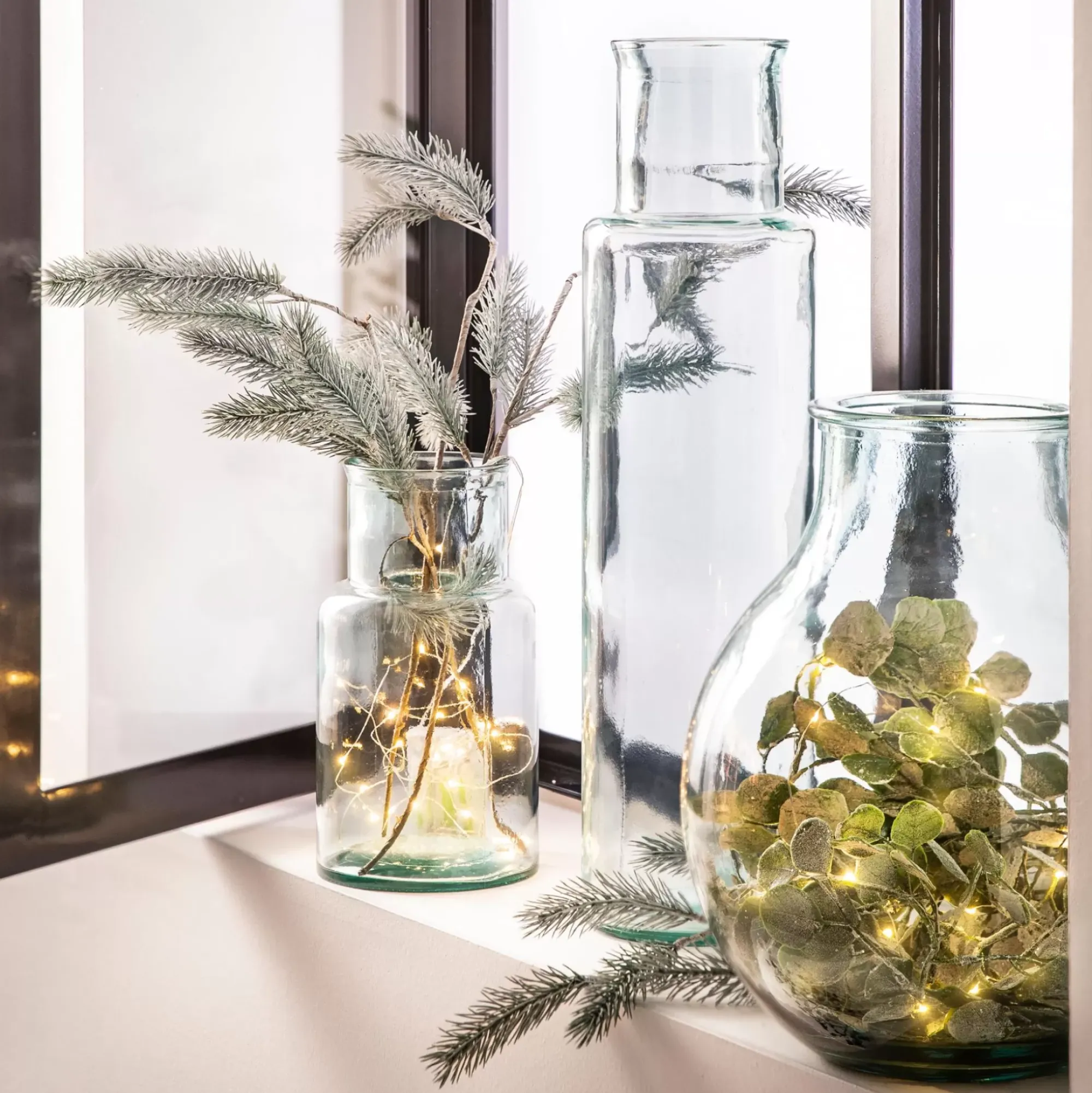 CASA Bulbe Florero Transparente Hot