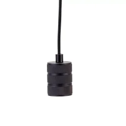 CASA Calex Lampara Colgante Negro Cheap