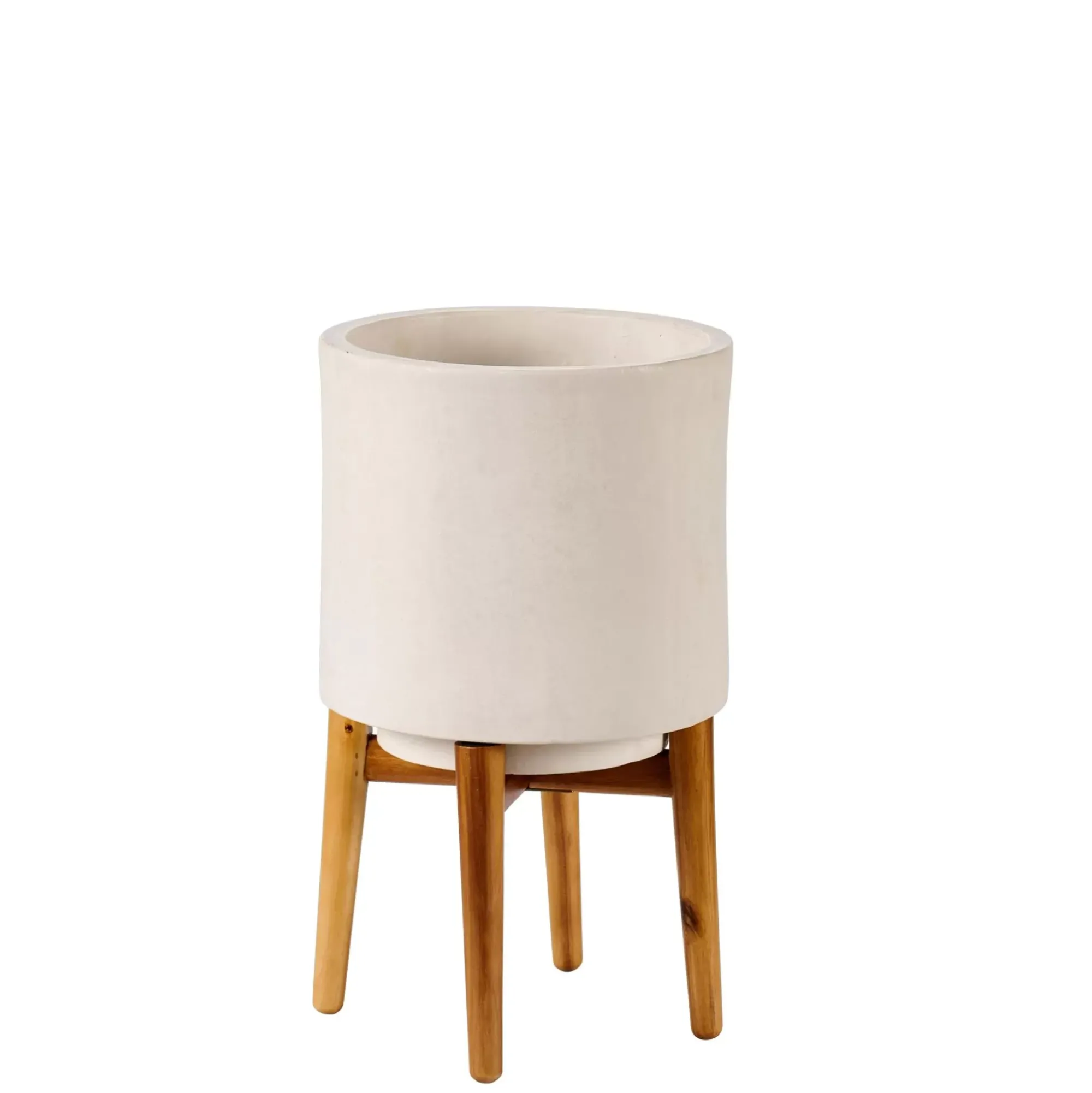 CASA Chiaro Macetero Blanco Cheap