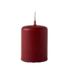 CASA Cilindro Cilinderkaars Rojo Oscuro Flash Sale