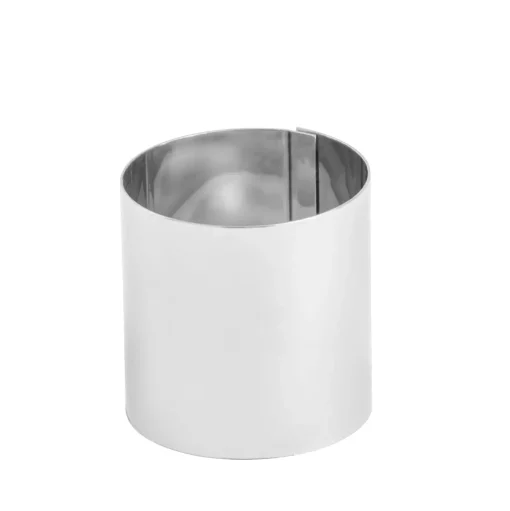 CASA Damier Anillo Para Tarta Juego De 4 Plateado Online