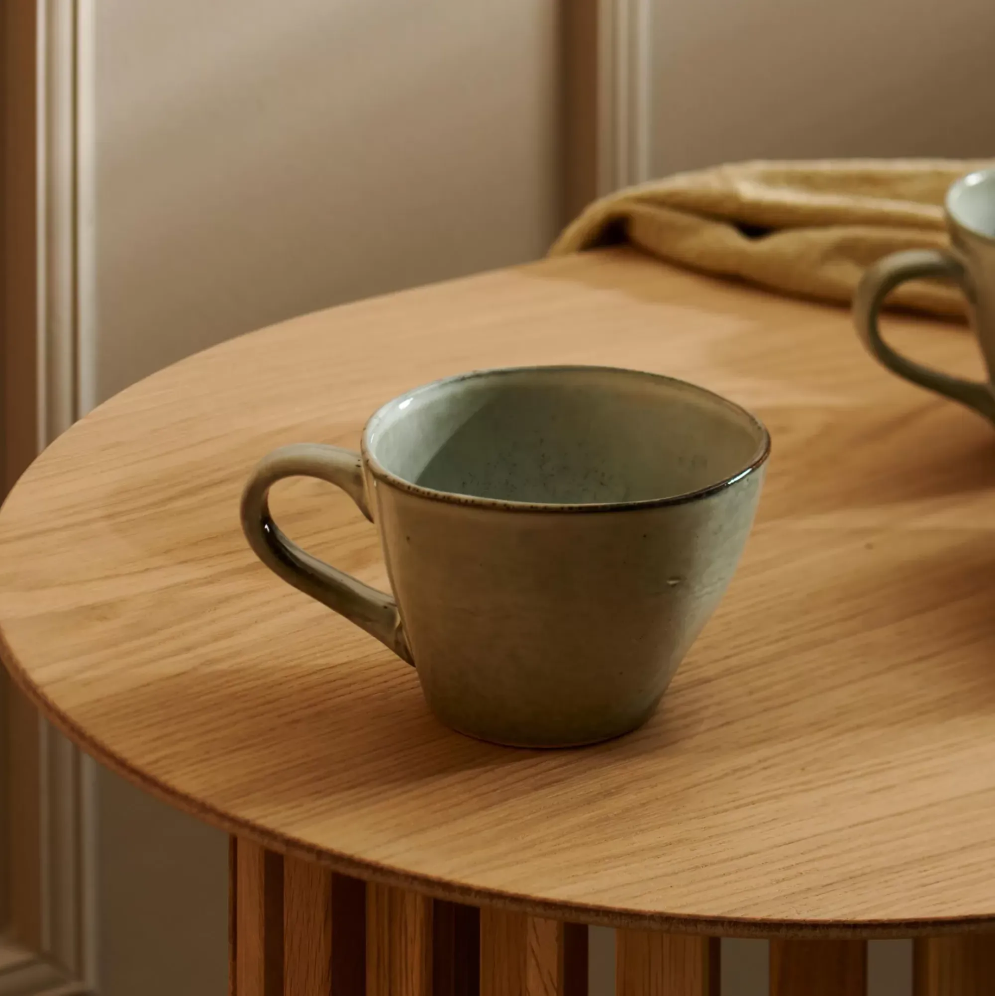 CASA Earth Lagoon Taza Jumbo Verde Claro Clearance