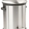 CASA Elegance Cubo Con Pedal 5L Plateado Cheap