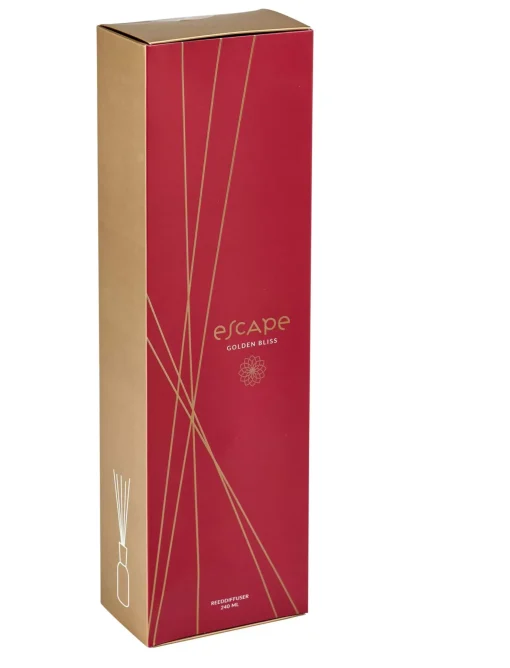 CASA Escape Golden Bliss Aceite Perfumado Dorado, Burdeos Sale