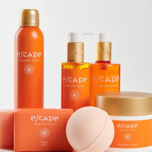 CASA Escape Oriental Spirit Espuma De Ducha En Botella Naranja Clearance