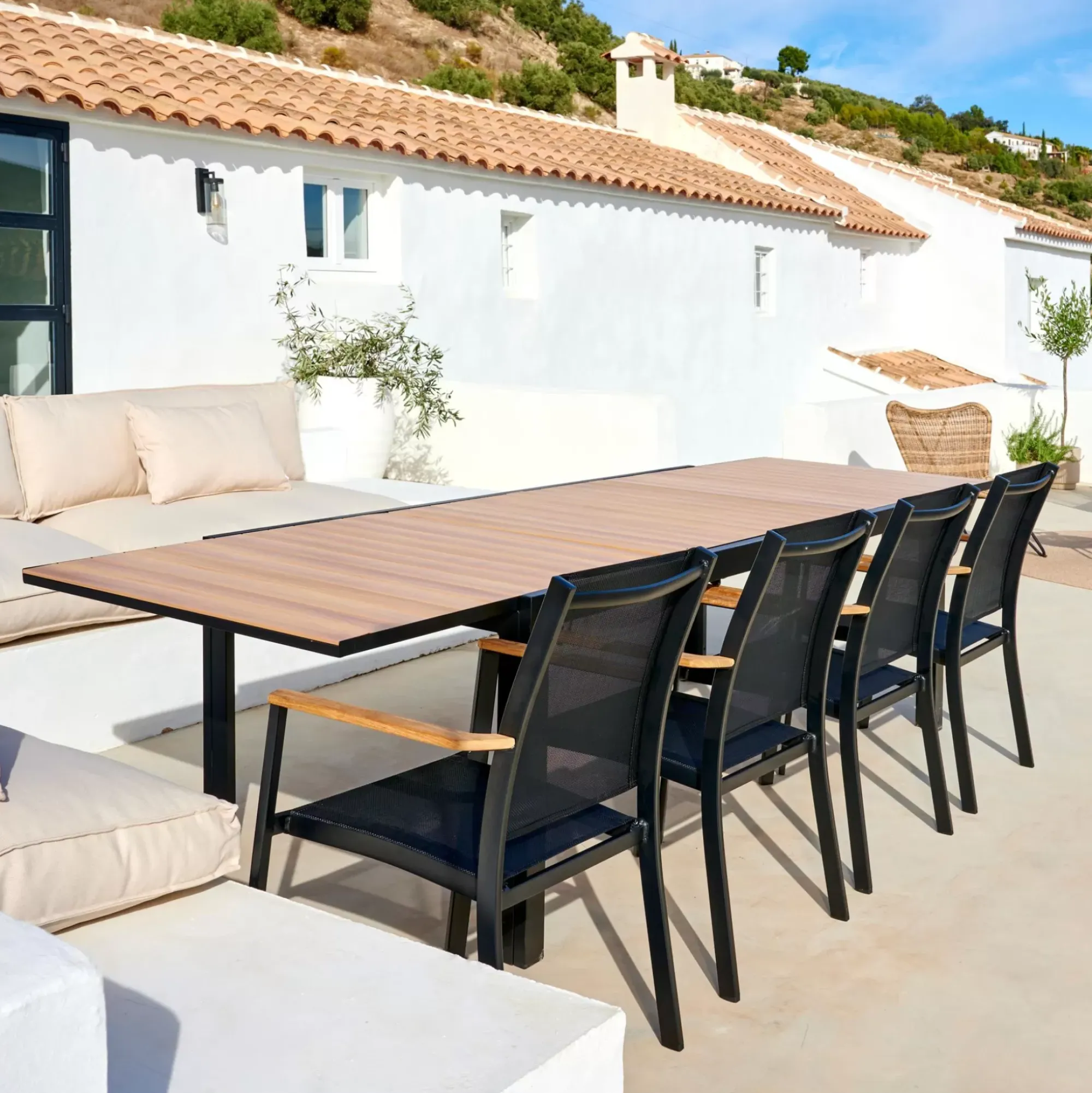 CASA Ethan Mesa Extensible Negro, Natural Sale