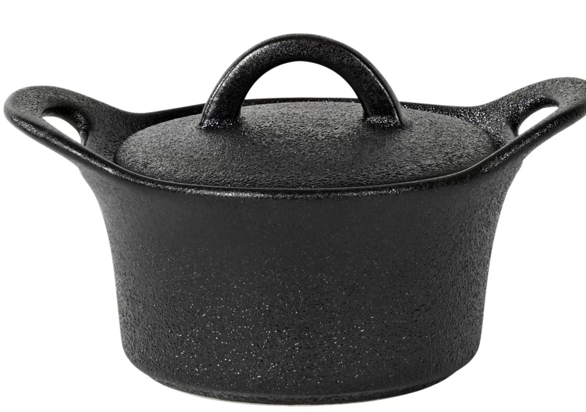 CASA Fero Cazuela Para Horno Con Tapa Negro New