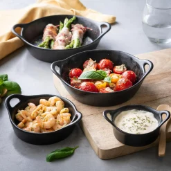 CASA Fero Fuente Para Horno Negro New