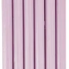 CASA Fina Velas Juego De 6 Morado Claro Clearance