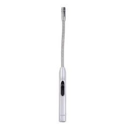 CASA Flame Encendedor De Gas Flex Plateado Clearance