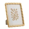 CASA Flowy Marco De Foto Dorado Flash Sale