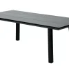 CASA Formax Mesa De Jardín Con Patas Negro Hot