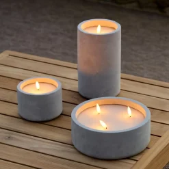 CASA Fuego Vela Led Solar Gris Claro Cheap