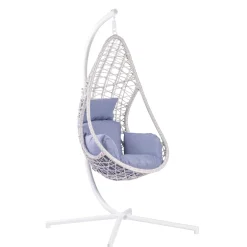 CASA Holder Estructura Silla Colgante Blanco Discount