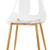 CASA Ice Silla De Comedor Transparente, Natural Store