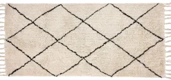 CASA Idris Alfombra Blanco Flash Sale