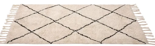 CASA Idris Alfombra Blanco Flash Sale