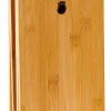 CASA Industria Tablas De Pan Con Soporte Negro, Natural Fashion