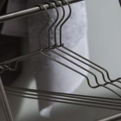 CASA Infinity Black Perchas Juego De 4 Negro Best Sale