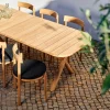 CASA Jules Conjunto De Jardín Con Cojines Negro Best