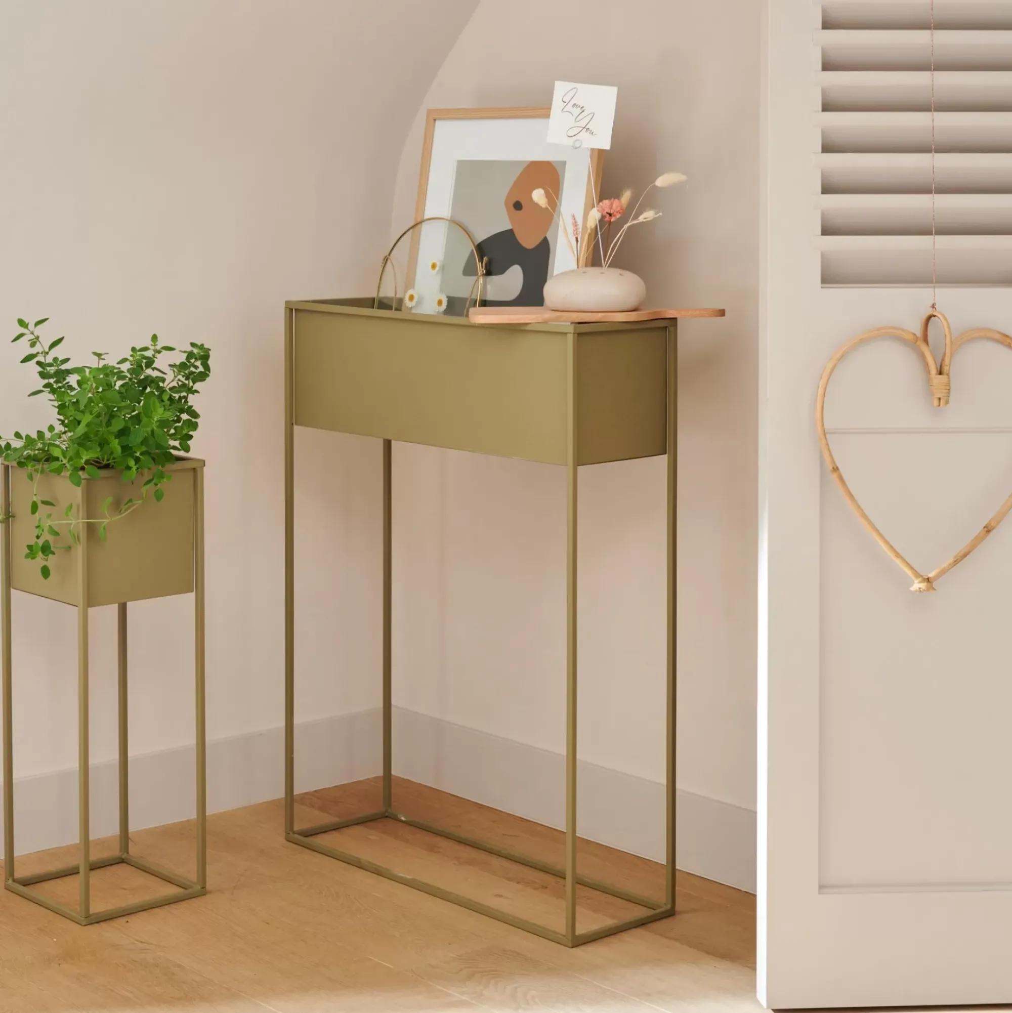 CASA Largo Macetero Caqui Flash Sale