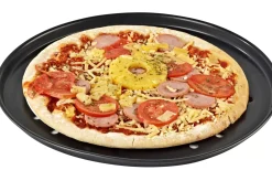 CASA Margaritha Bandeja De Pizza Para El Horno Gris Oscuro Flash Sale