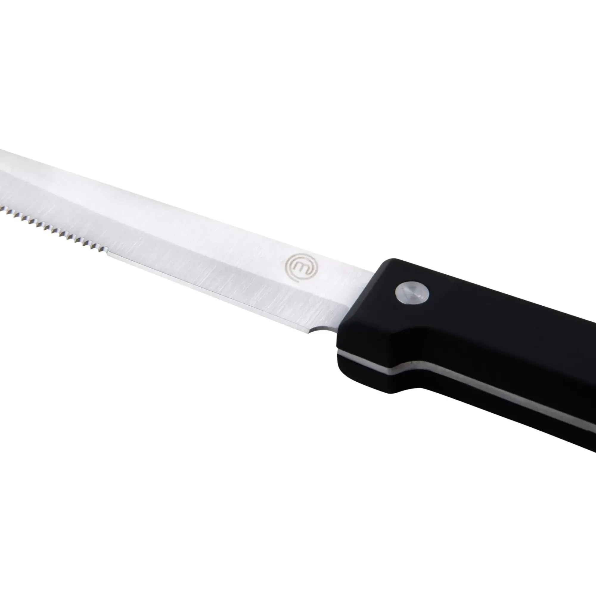 CASA Masterchef Juego De 4 Cuchillos Carne Negro Clearance