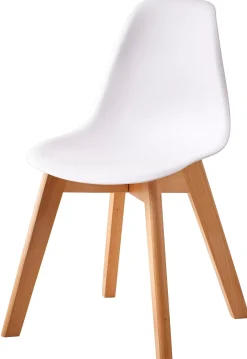 CASA Mathias Silla Para Ninos Blanco, Natural Fashion