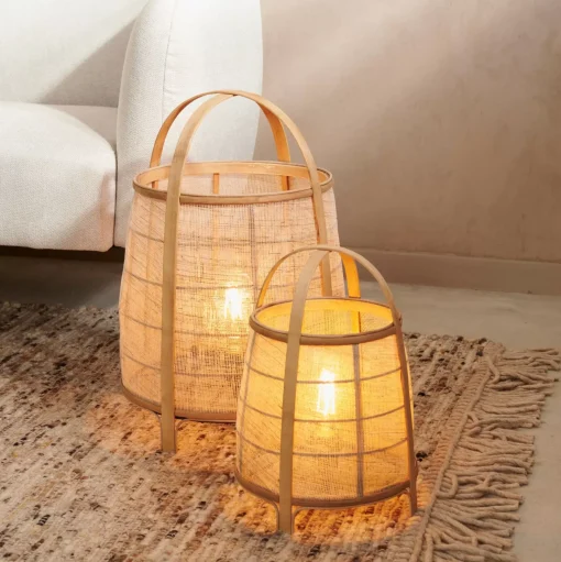 CASA Maya Lampara De Mesa Natural Best Sale