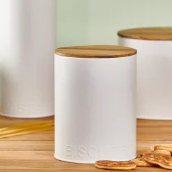 CASA Nagini Fiambrera Para Galletas Blanco, Natural Sale