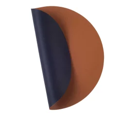 CASA Nappa Mantel Individual Negro, Marron Hot