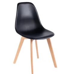 CASA New Mats Silla De Comedor Negro Best