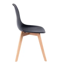CASA New Mats Silla De Comedor Negro Best