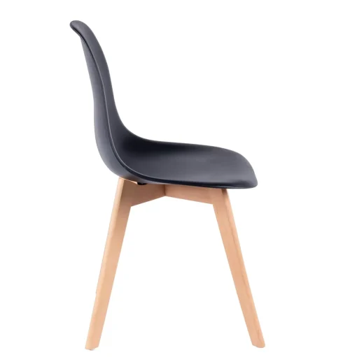 CASA New Mats Silla De Comedor Negro Best