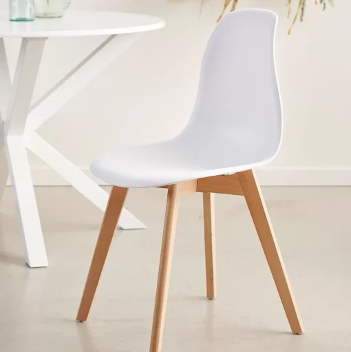 CASA New Mats Silla De Comedor Blanco Discount