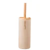 CASA New Resin Cepillo Wc En Soporte Natural Cheap