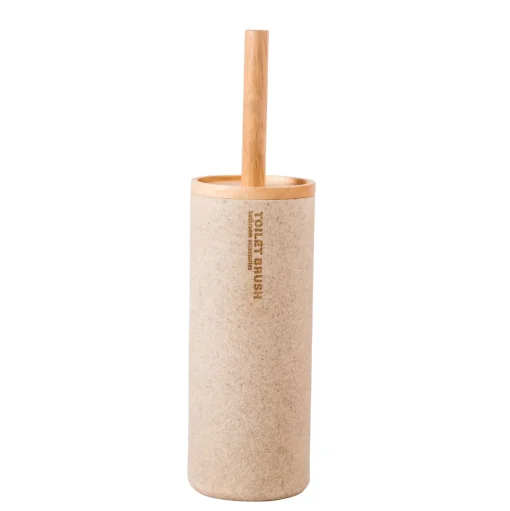 CASA New Resin Cepillo Wc En Soporte Natural Cheap
