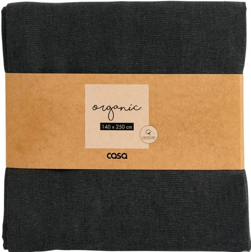 CASA Organic Mantel Negro Fashion