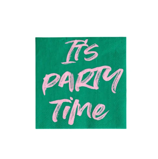 CASA Party Paquete De 20 Servilletas Verde Hot